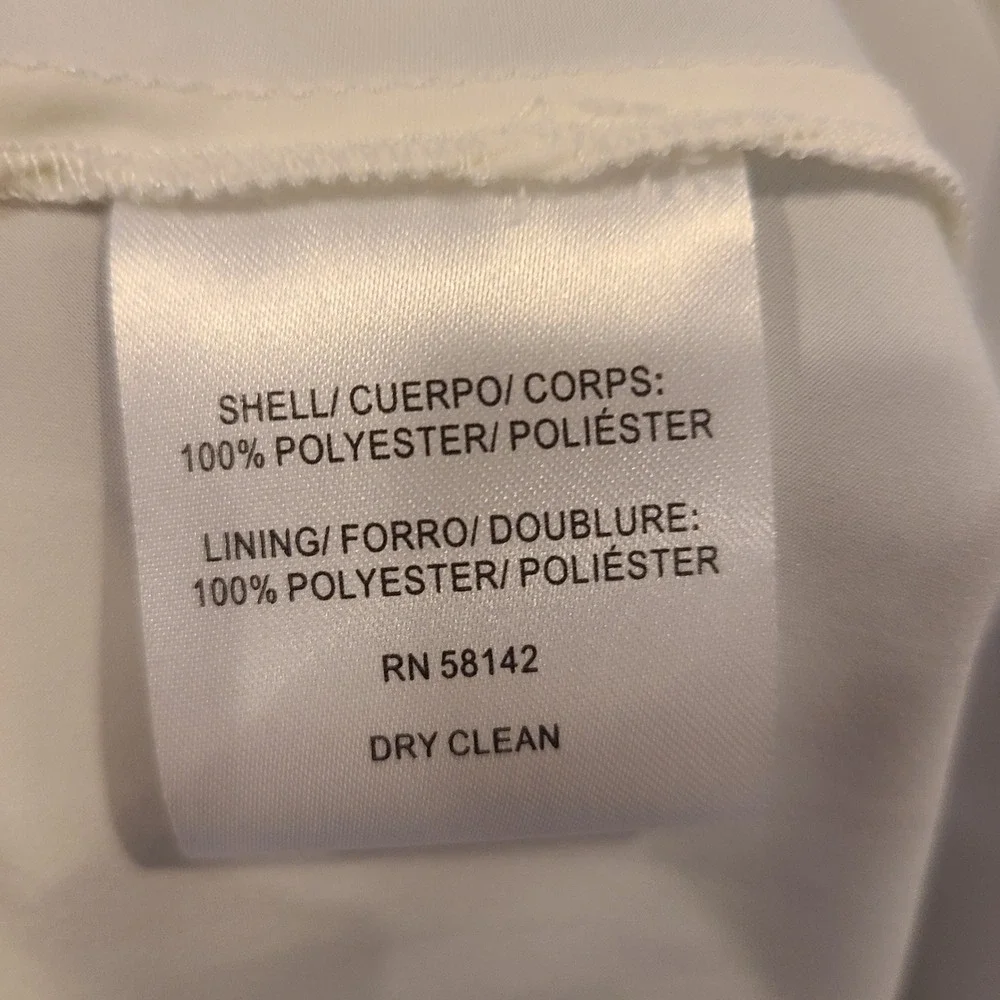 Maggy London Blue Floral Watercolor Pleated Midi Dress Womens Size 8 Sleeveless - Picture 6 of 7